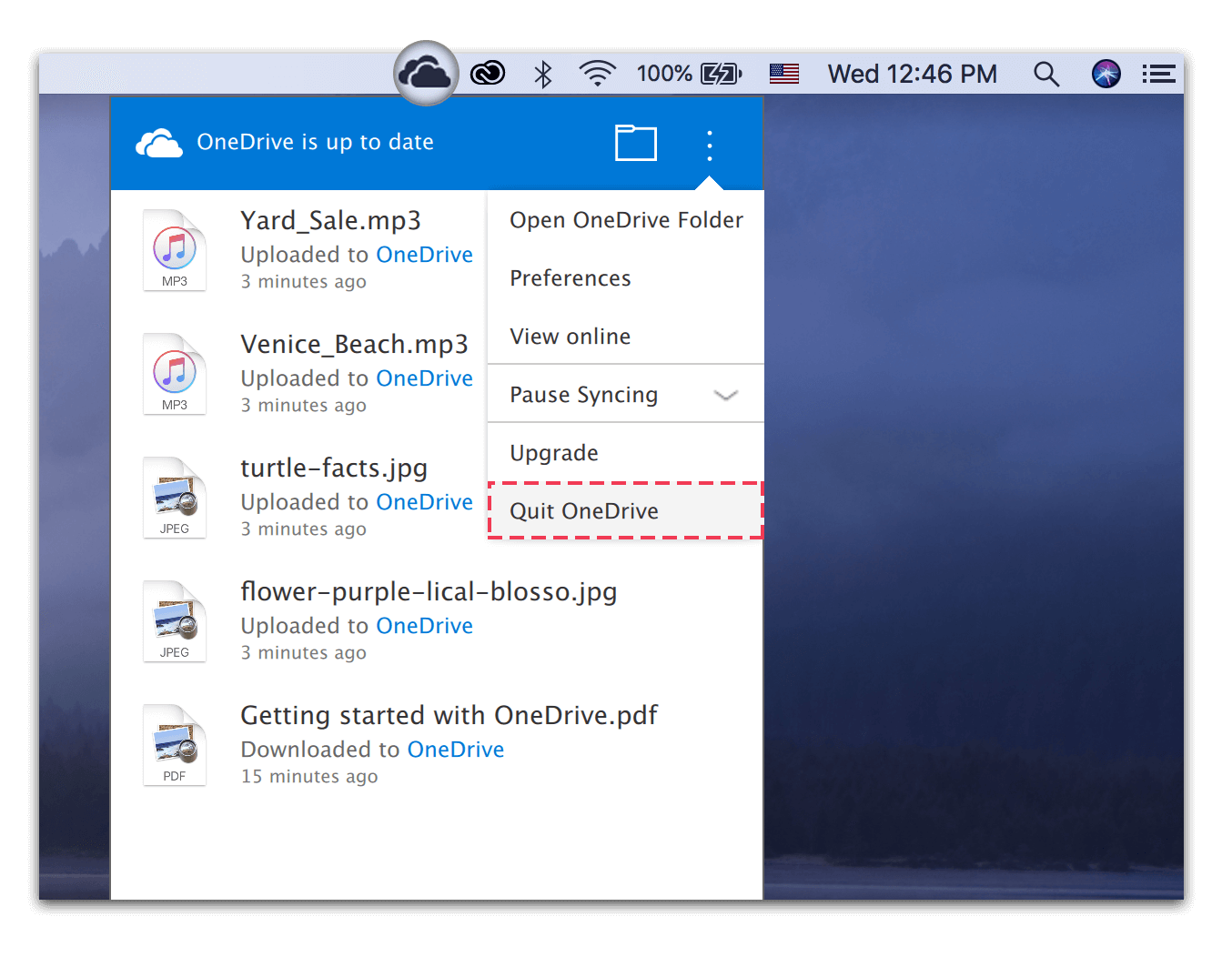 Onedrive cannot connect